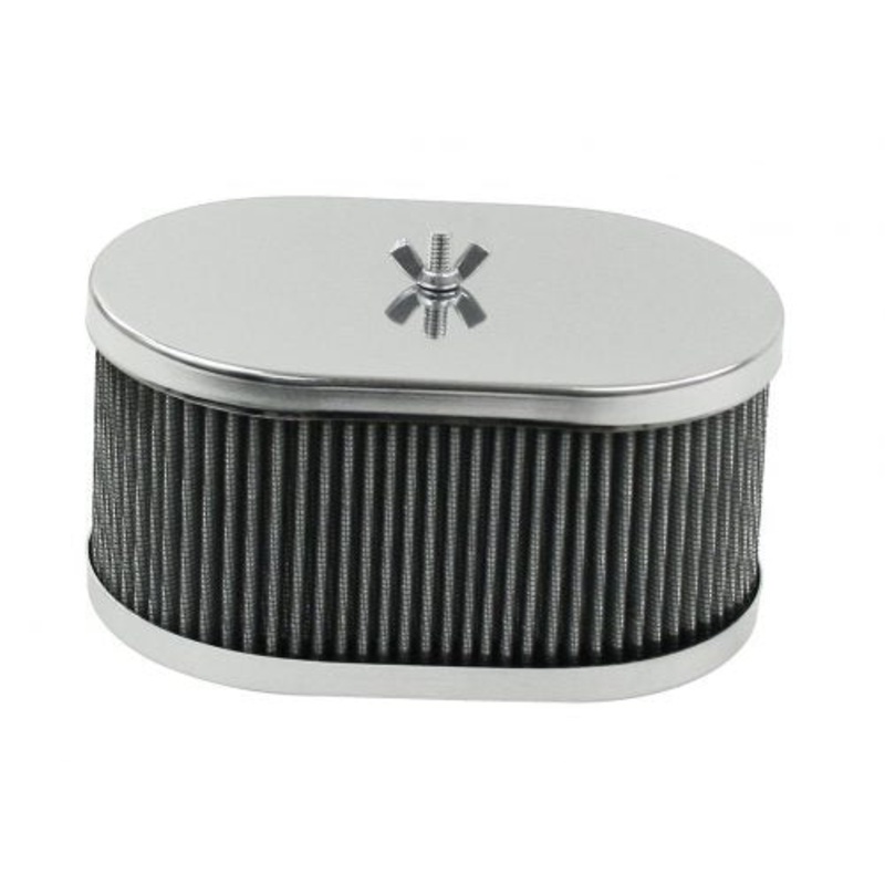Air Cleaner, HPMX / WEBER IDF / EMPI D Series, 3 1/2″ High with Gauze (1-Hole Top)