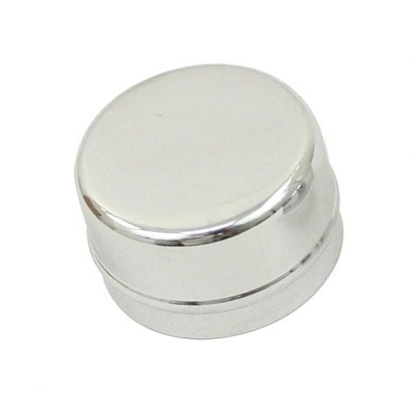 Chrome Center Cap for EMPI Spindle-Mount Wheels, without Logo, Pair.