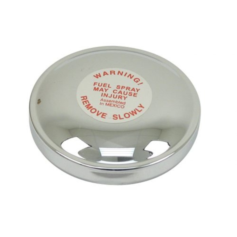 Gas Cap, Vented, Stainless Steel