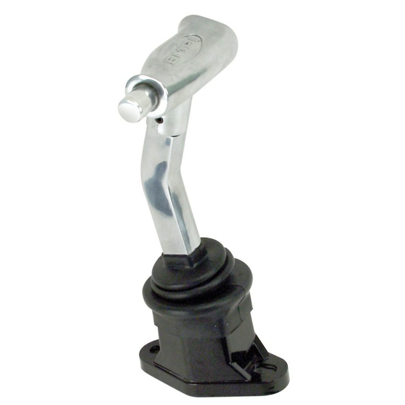 Polished Aluminum T-Handle Shifter, Short