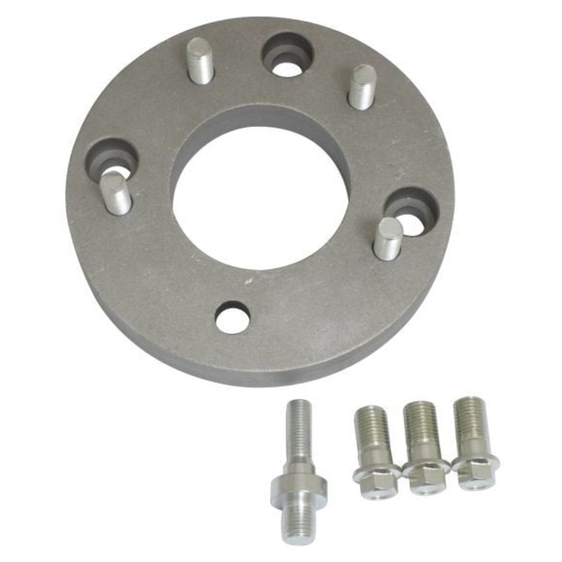 Wheel Adapter, Chevy to 4 Lug VW, Aluminum, 22.35mm Thick