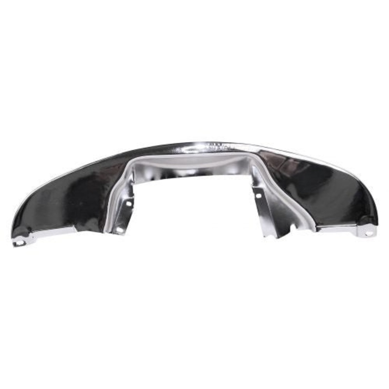 Rear Tin, without Hose or Heat Riser, Chrome, 60-74 I, 68-71 II