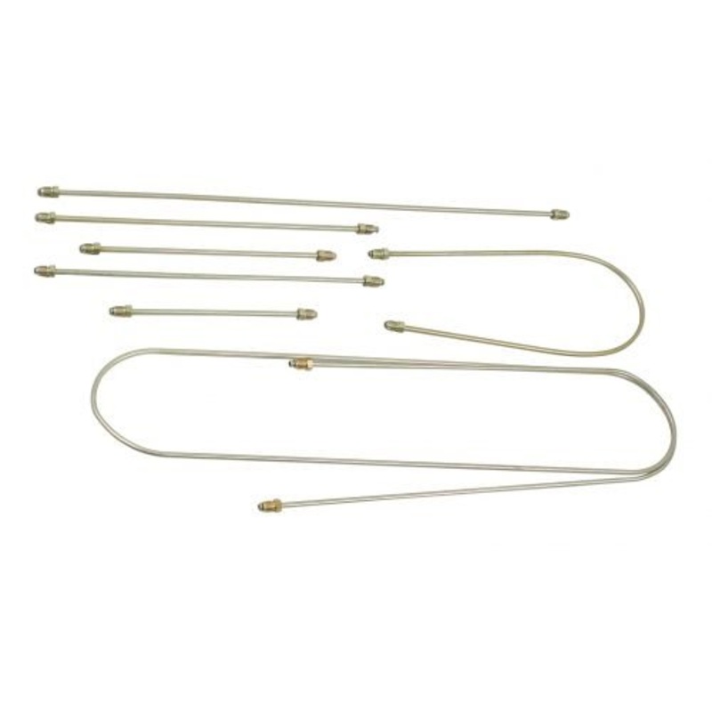 Steel Brake Line Kit Type 1 69-77 (8 Pieces)