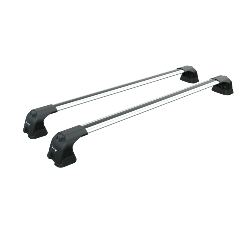 For Mercedes Benz T 2022-2025 3Qty Roof Rack Cross Bars Metal Bracket Fix Point Alu Black