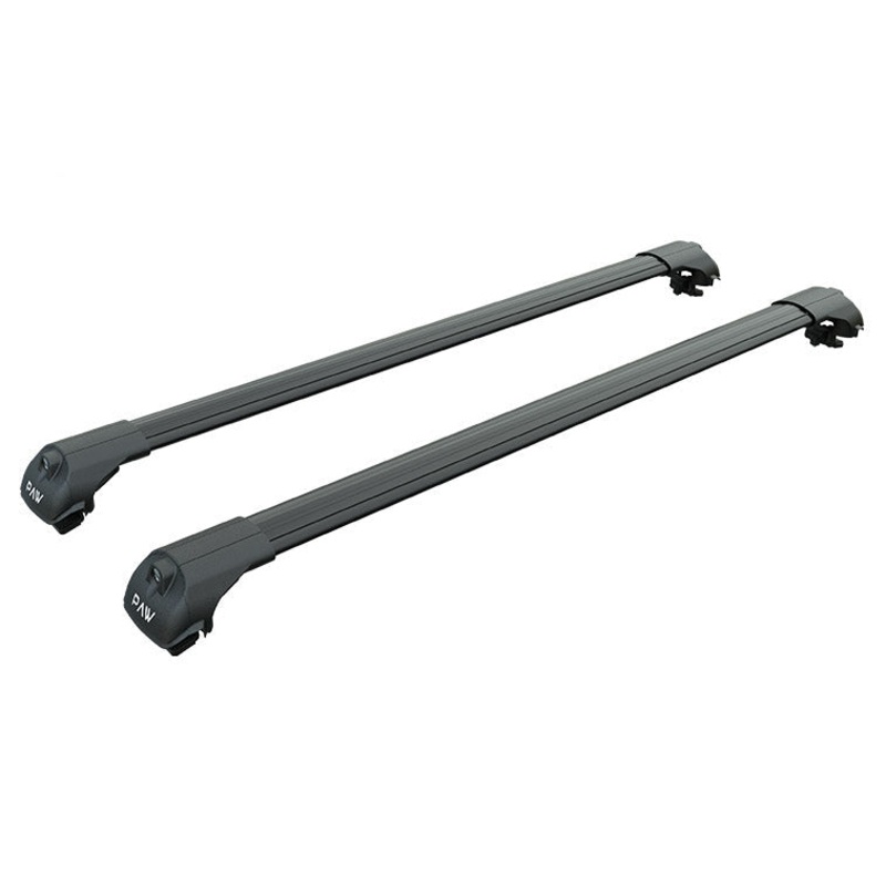 For Hyundai Elantra Touring 1997-2000 Roof Rack Cross Bars Raised Rail Alu Black