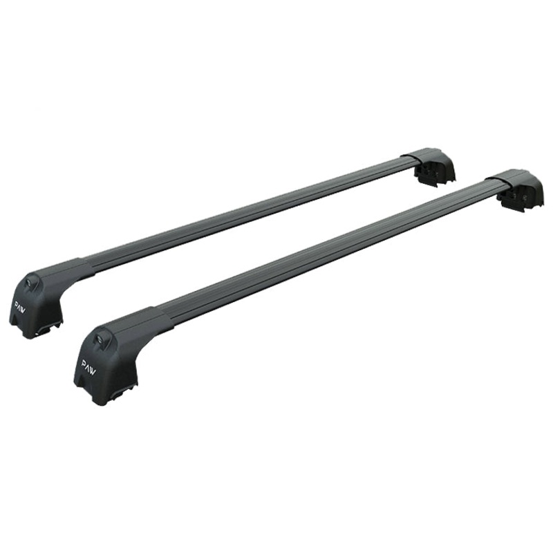 For Kia Optima Sportwagon 2018-2025 Roof Rack Cross Bars Flush Rail Alu Black