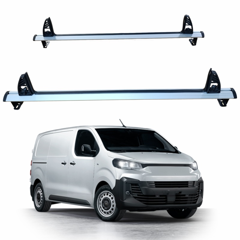For Fiat Scudo 2022-2025 Roof Racks Cross Bars Carrier Alu 2 Qty