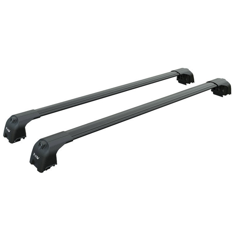 For Maserati Levante 2021-2025 Roof Rack System, Aluminium Cross Bar Flush Rail, Black