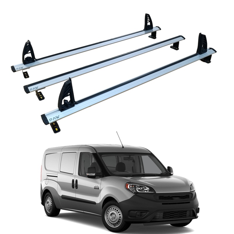 For Ram Promaster City 2015-2022 Ladder Roof Racks Cross Bars Carrier Aluminum 3 Qty
