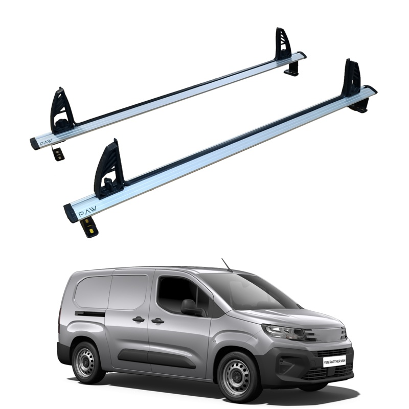 For Toyota Proace City 2018-2025 Roof Racks Cross Bars Carrier Alu 2 Qty