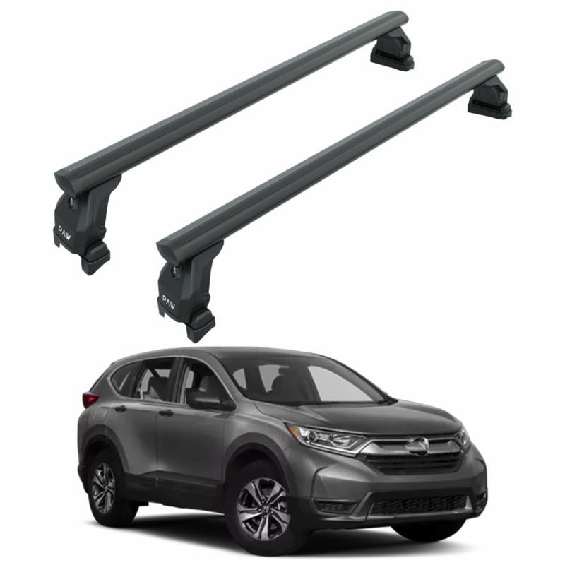 Roof Rack Cross Bars Compatible with 2012-2024 Honda CR-V Without Roof Rails Black
