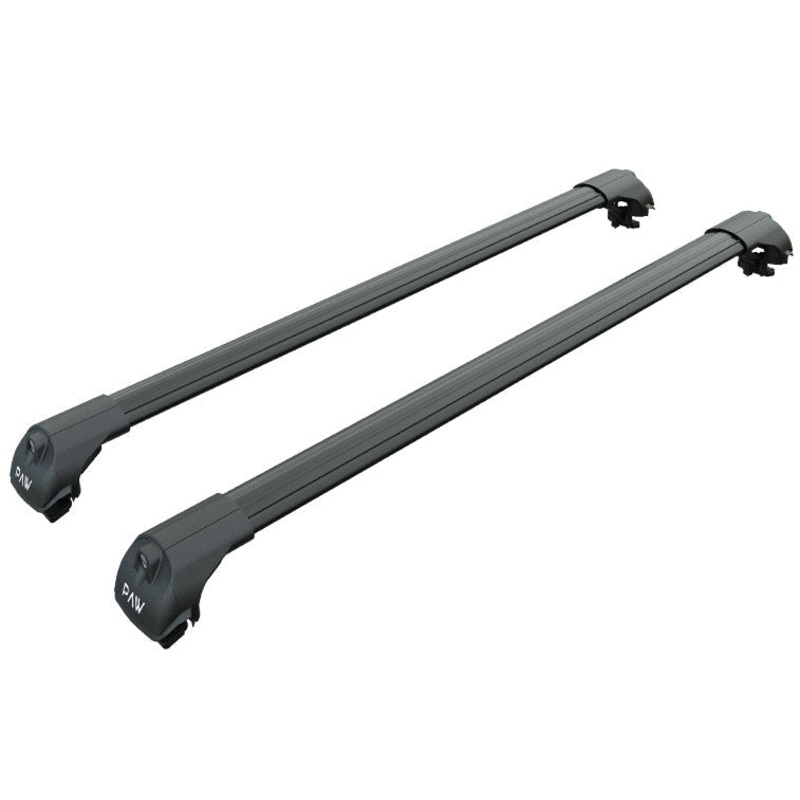 For Ford Explorer Sport Trac 2000-2005 Roof Rack Cross Bars Raised Rail Alu Black