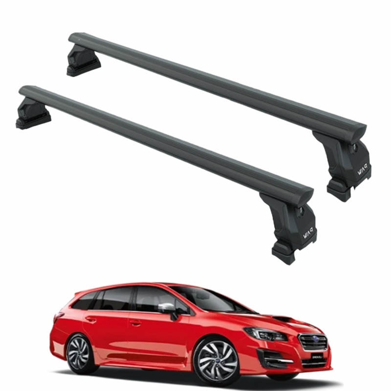 For Subaru Levorg 2015-2020 Roof Rack Cross Bars Fix Point Black