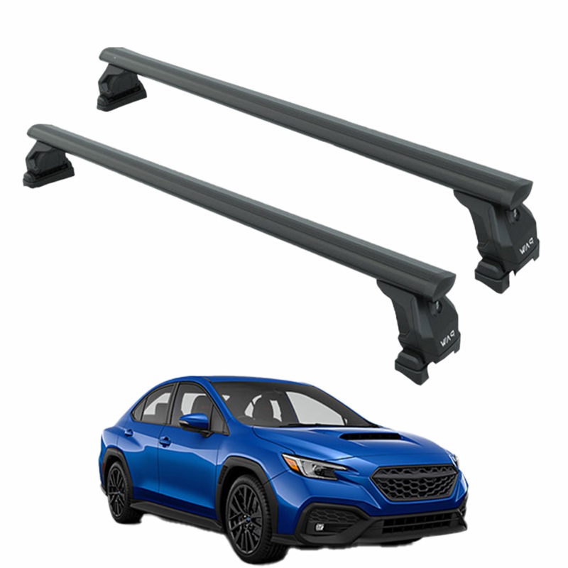 For Subaru WRX 2019-2025 Roof Rack Cross Bar Fix Point Pro Fix Black