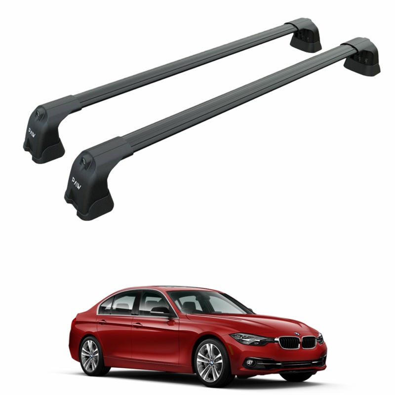 For Bmw 3 Sedan F30 2011-2018 Roof Rack Cross Bar Fix Point Black