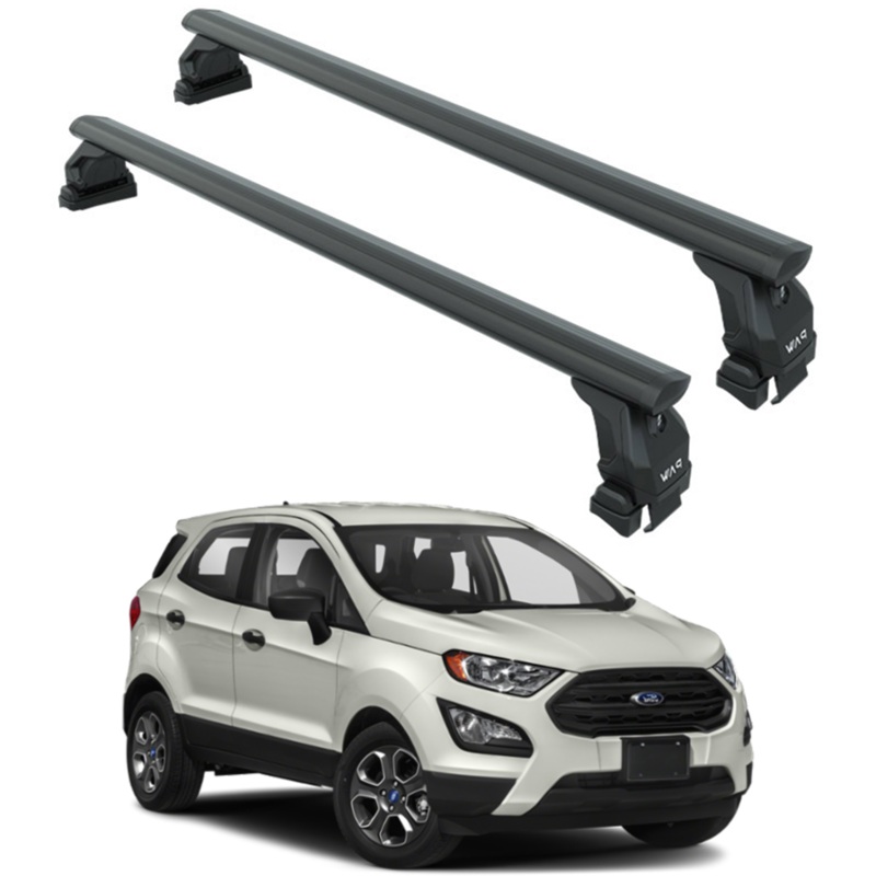 For Ford Ecosport 2018-2025 Roof Rack Cross Bars Normal Roof Black