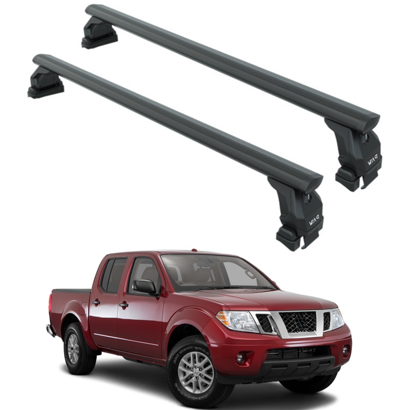 For Nissan Frontier D40 2009-20021 Roof Rack Cross Bars Normal Roof Black