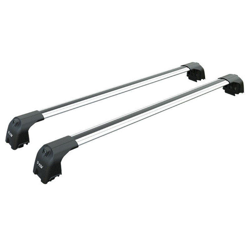 For Opel&Vauxhall Crossland X 2017-2020 Roof Rack System Carrier Cross Bars Aluminum Black