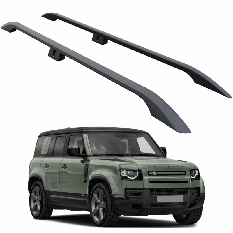 For Land Rover Defender 110 Roof Rails – Black 2020-2025 Plus Series