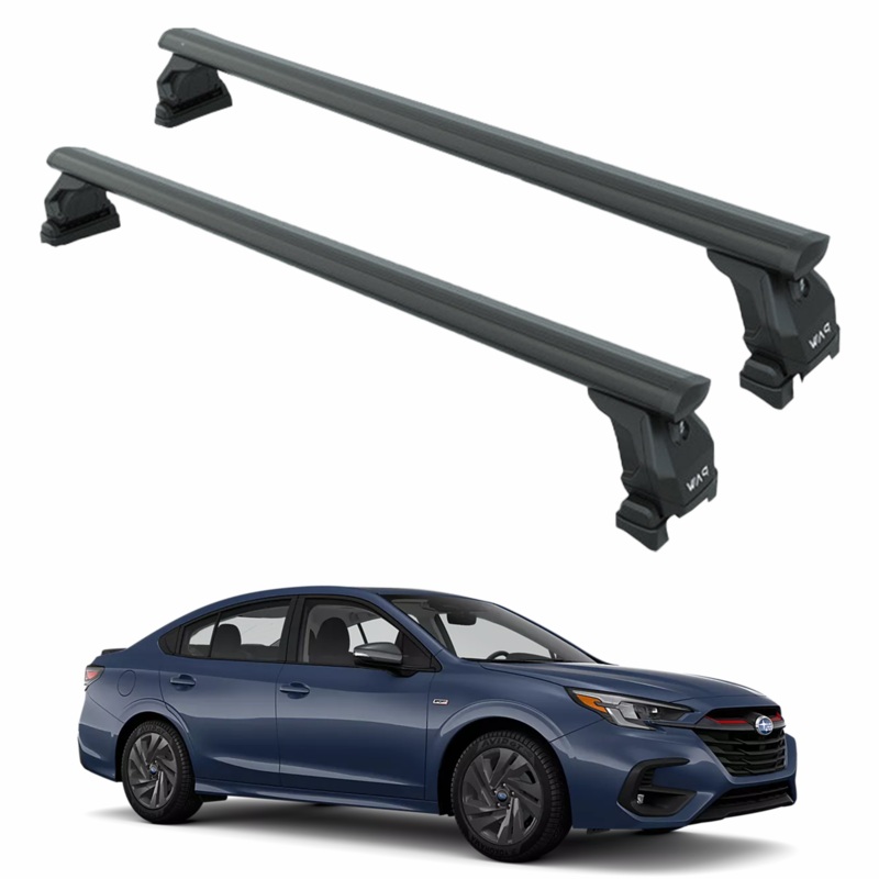 For Subaru Legacy Sedan 2020-2025 Roof Rack Cross Bar Fix Point Pro Fix Black