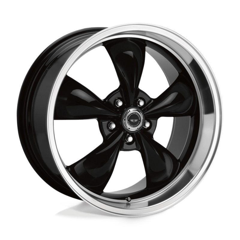 American Racing Torq Thrust M – Gloss Black w/ Machined Lip