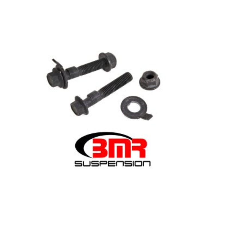 BMR 15-20 S550 Mustang Front Camber Bolts (2.5 Degree Offset) – Black