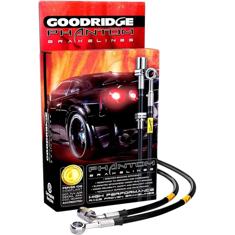Goodridge 2016+ Ford Focus RS MK3 Phantom Stainless Steel Brake Lines