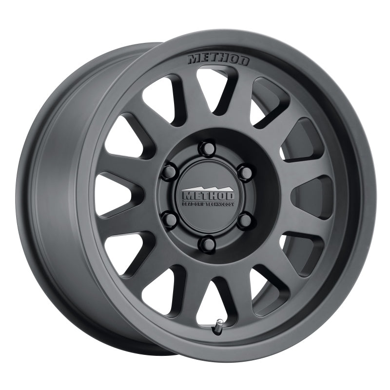 Method MR704 17×8.5 0mm Offset 6×135 87mm CB Matte Black Wheel