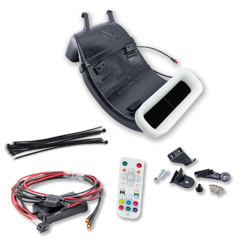 VELOSSA TECH 2022+ Toyota GR86 BIG MOUTH “LIT KIT” Ram Air Intake Snorkel Black Asymmetric Hexagonal