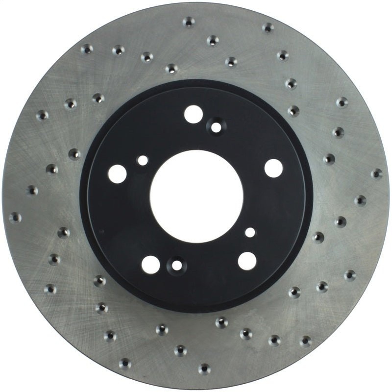 StopTech 06-08 Civic GX / 02-04 CR-V / 98-02 Honda Accord V6 / 03-07 Accord 4 cyl/V6 MT Drilled Lef