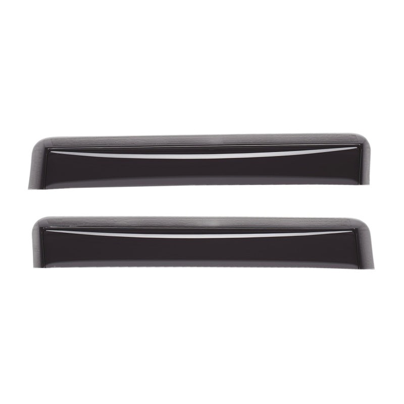 WeatherTech 16+ Honda Civic Rear Side Window Deflectors – Dark Smoke
