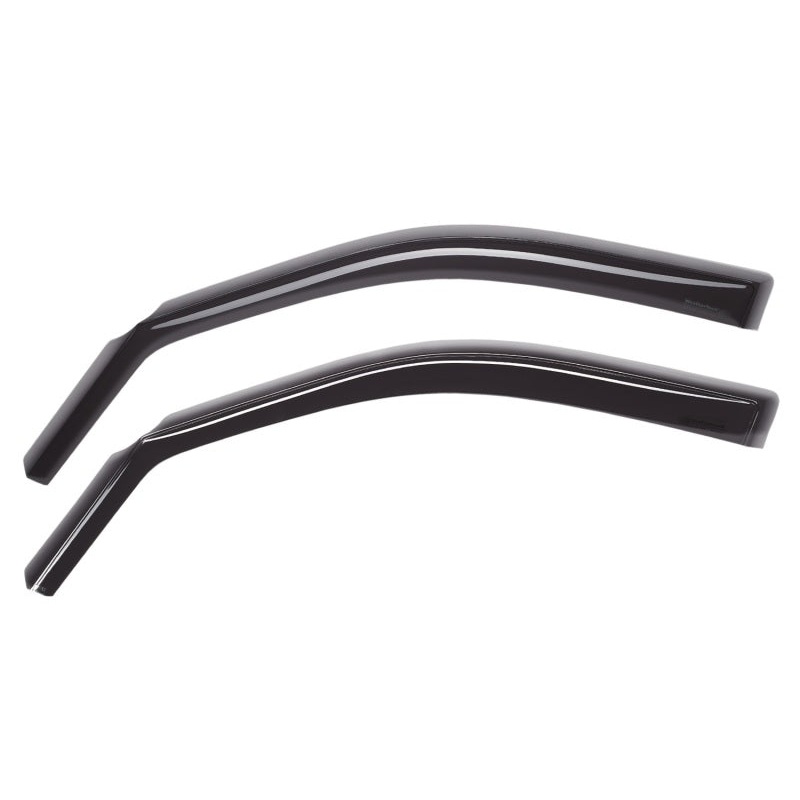 WeatherTech 2016+ Honda Civic Coupe Front Side Window Deflectors – Dark Smoke