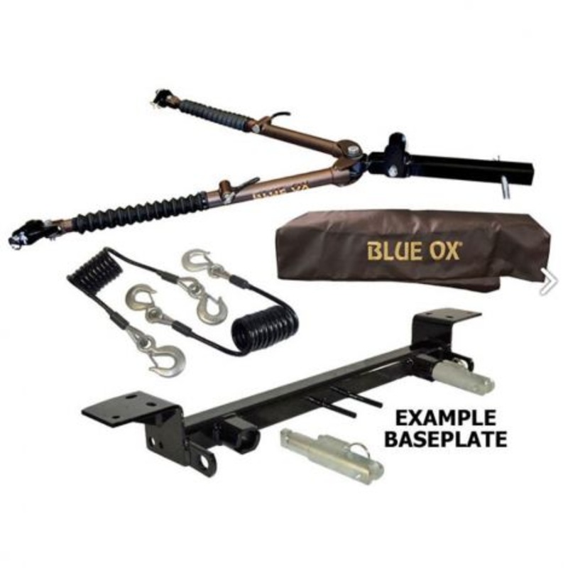 Blue Ox Avail Tow Bar (10,000 Lbs. Capacity) & Baseplate Combo Fits Select Ford Bronco (Modular Bumper) & Ford Bronco (Capable Bumper) Yes 2″