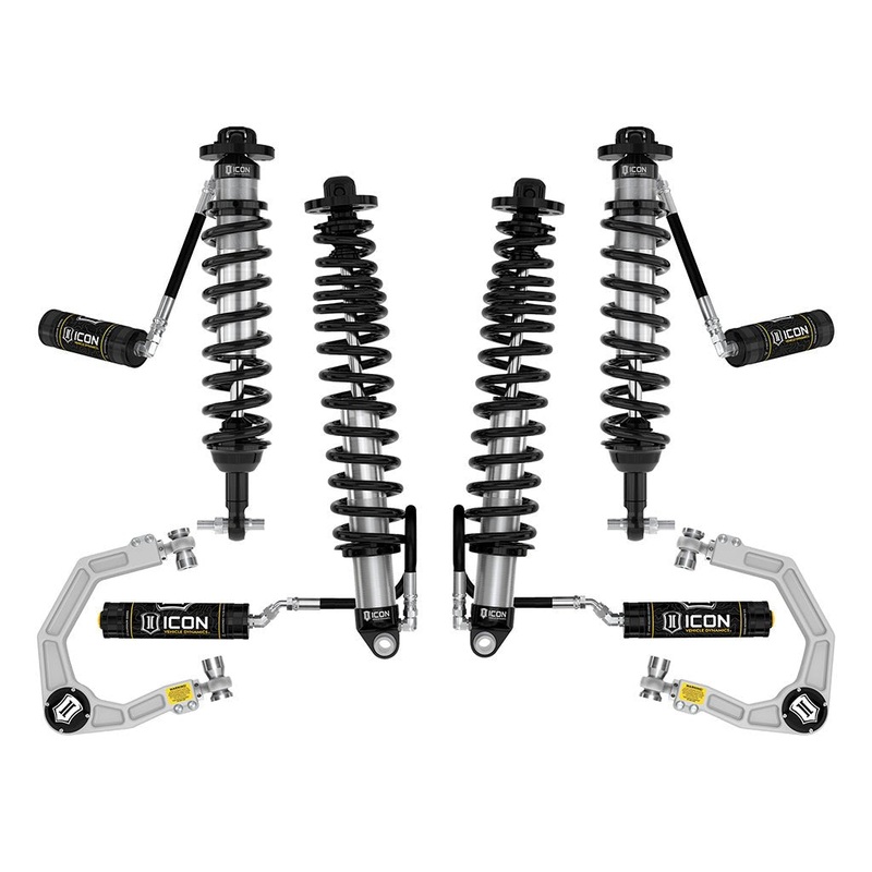 ICON 2021+ BRONCO 3-4″ LIFT STAGE 4 SUSPENSION SYSTEM TUBULAR NON-SAS