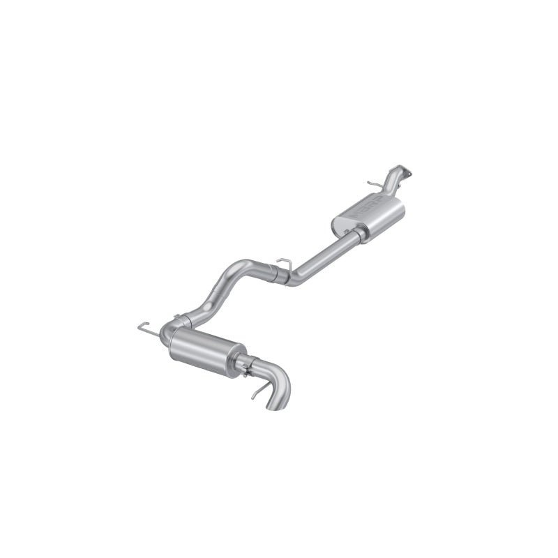 MBRP 2021+ Ford Bronco 2.3L/2.7L 3in Cat-Back, Single High Clearance Rear Exit Touring T304