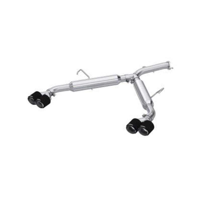 MBRP 2022+ Kia Forte GT 2.5in Axle-Back Dual Split Rear w/ Quad Carbon Tips