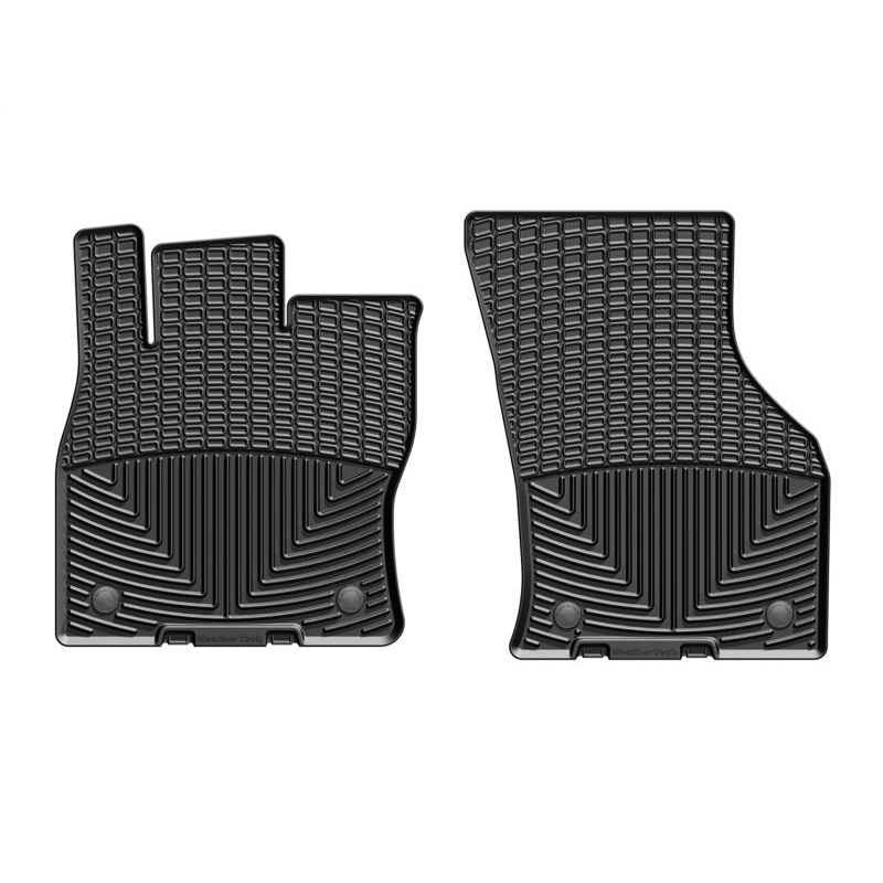 WeatherTech 2015+ Volkswagen Golf/GTI (5-Door Hatchback Only) Front Rubber Mats – Black