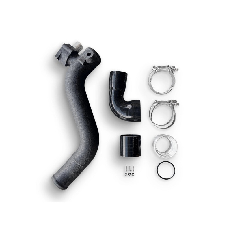 CVF Aluminum Intercooler Hot-side + Cold-side Piping Kit (2019-2023 Ford Ranger 2.3L EcoBoost)