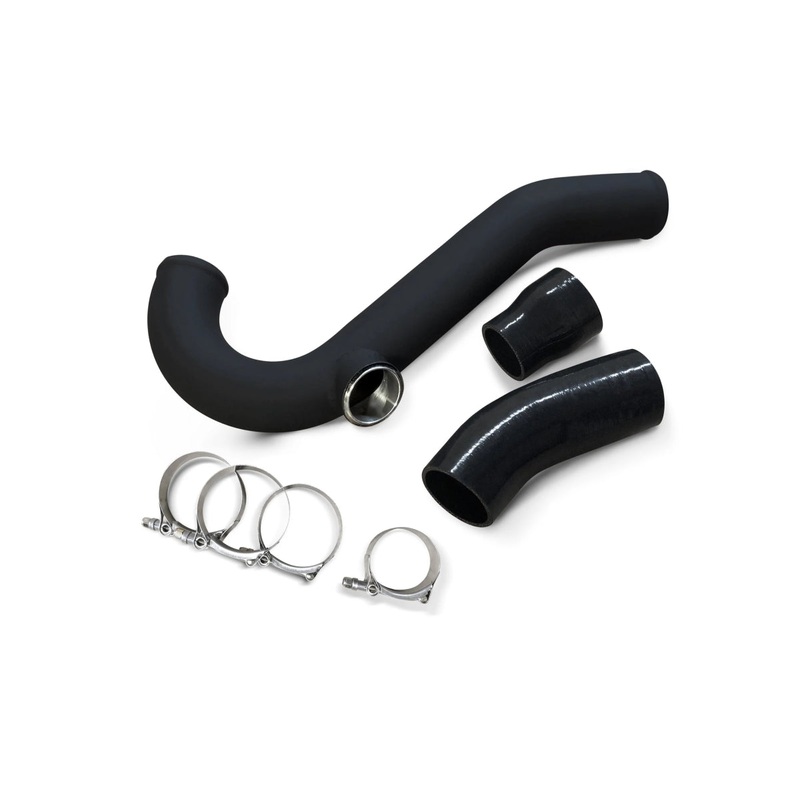 CVF Hot-side Aluminum Intercooler Pipe with TiAL Flange (2015-2023 Ford Mustang EcoBoost)