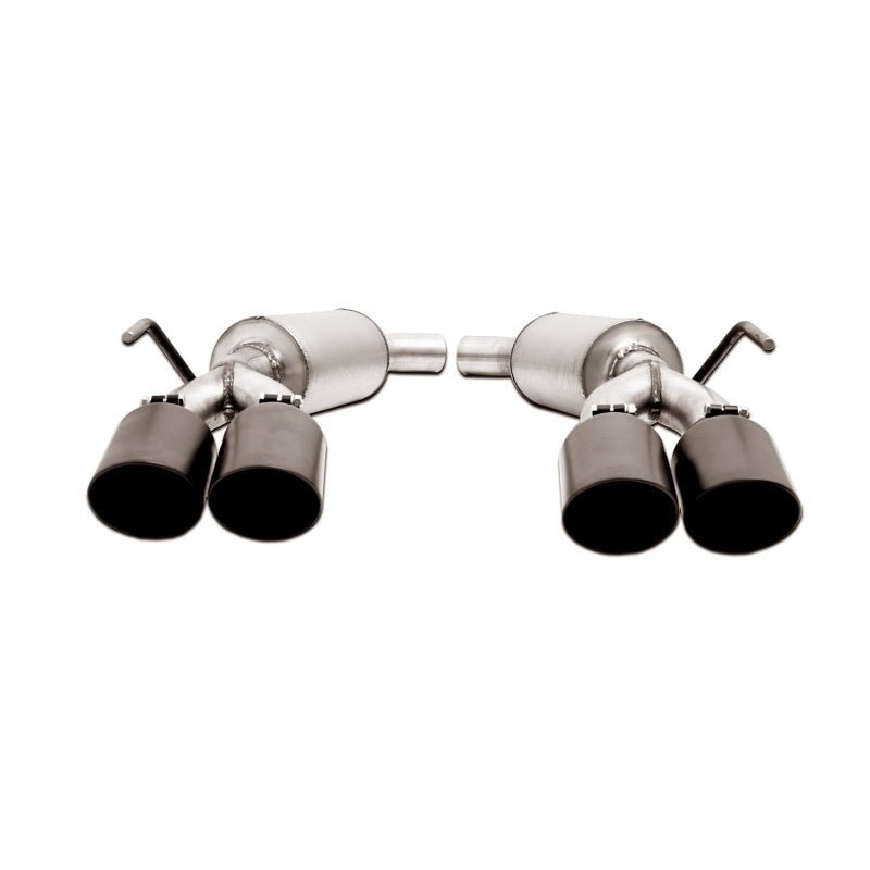 Gibson 20-23 Ford Explorer ST / Lincoln Aviator 3.0L 2.25in Axle-Back Dual Exhaust – Black Elite