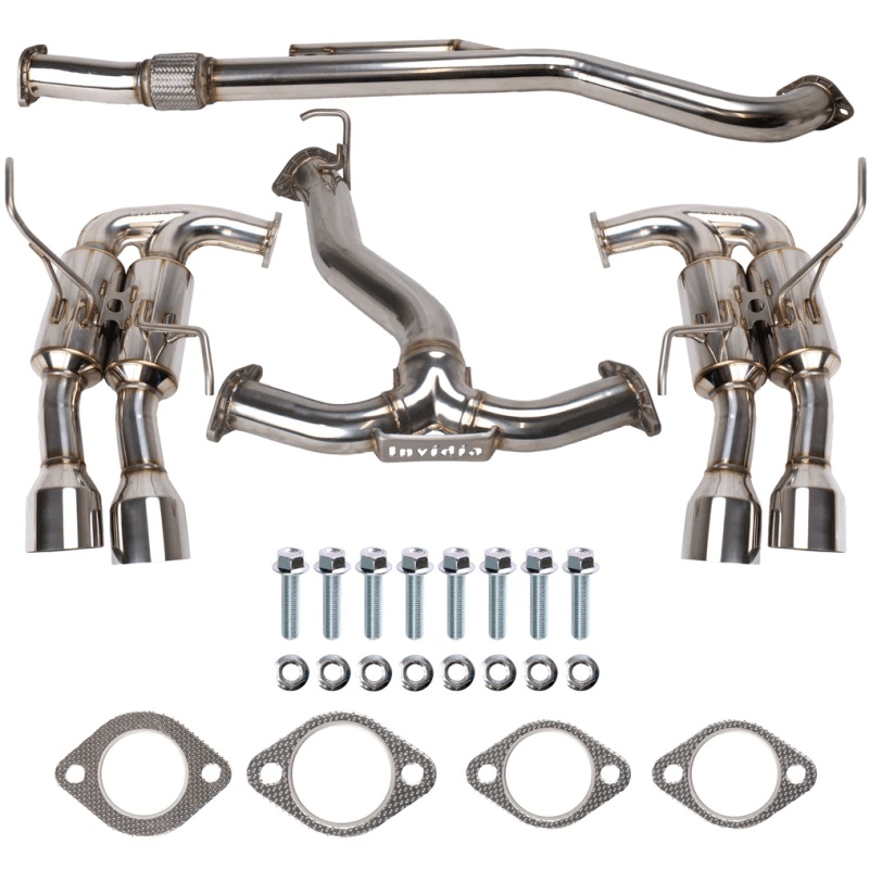 Invidia R400 Cat Back Exhaust – Subaru WRX VB 22+ (Sedan) Stainless Steel