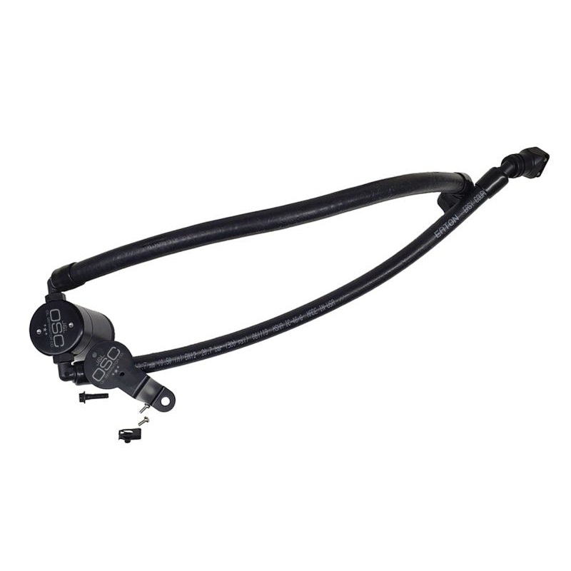 J&L 2020-2023 Ford Explorer 3.0L EcoBoost Oil Separator 3.0 Passenger Side Black Anodized