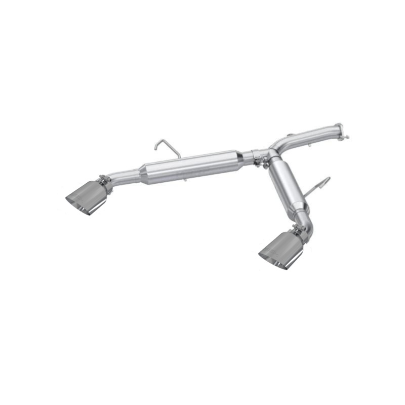 MBRP 20-21 Kia Forte GT Armor Lite AL Steel 2.5in Axle Back Exhaust w/ BOTH PFL+FL TIP OPTIONS T304 Stainless Steel