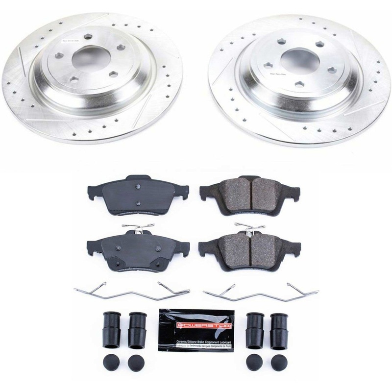 Power Stop 16-18 Ford Focus RS Rear Z23 Evolution Sport Brake Kit