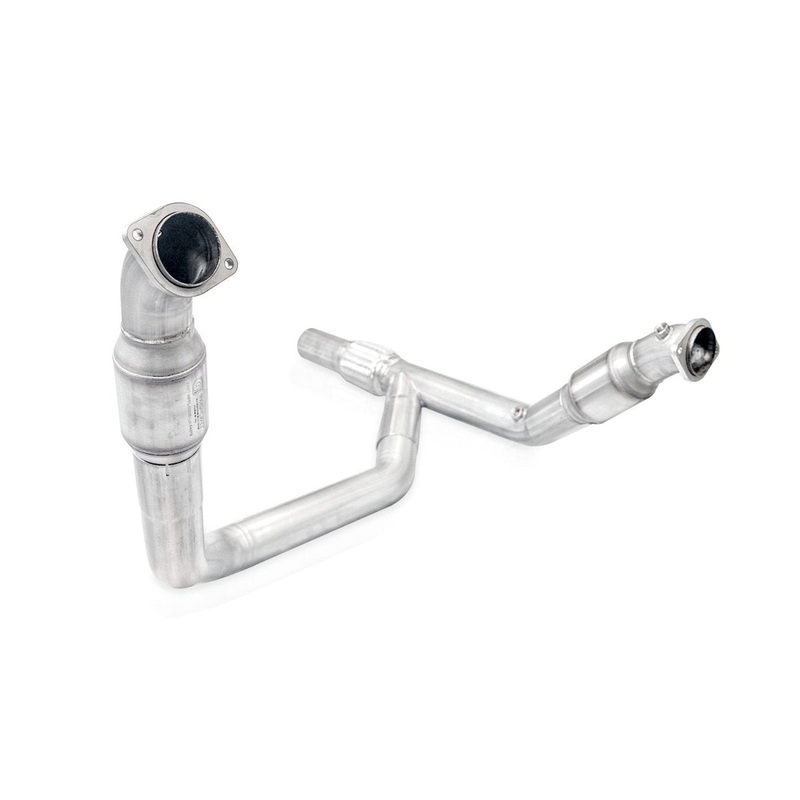 Stainless Works 2021+ Ford Bronco Downpipe (2.7) G-Sport Catalytic Converter OBD2