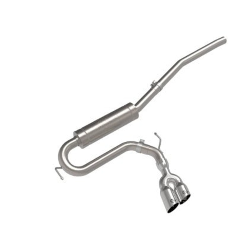 aFe Rebel Series 2.5in 409 SS Cat-Back Exhaust for 2022 Ford Maverick Polished