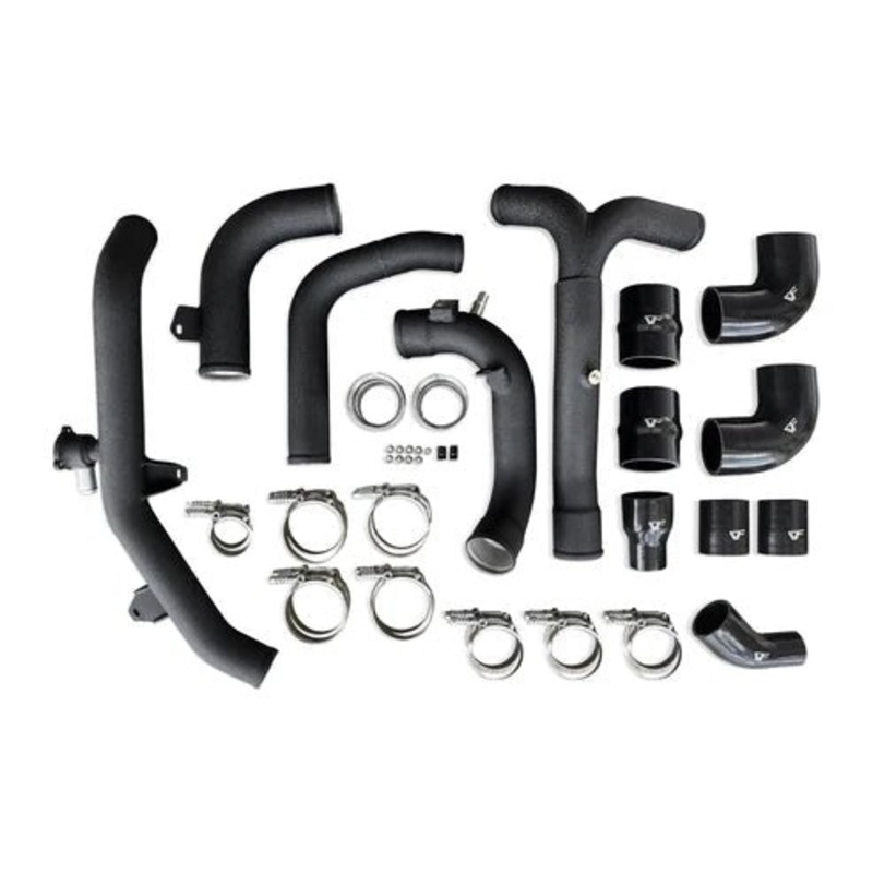 CVF Aluminum Intercooler Hot-Side + Cold-Side Piping Kit (2021-2024 Ford Bronco 2.7L)