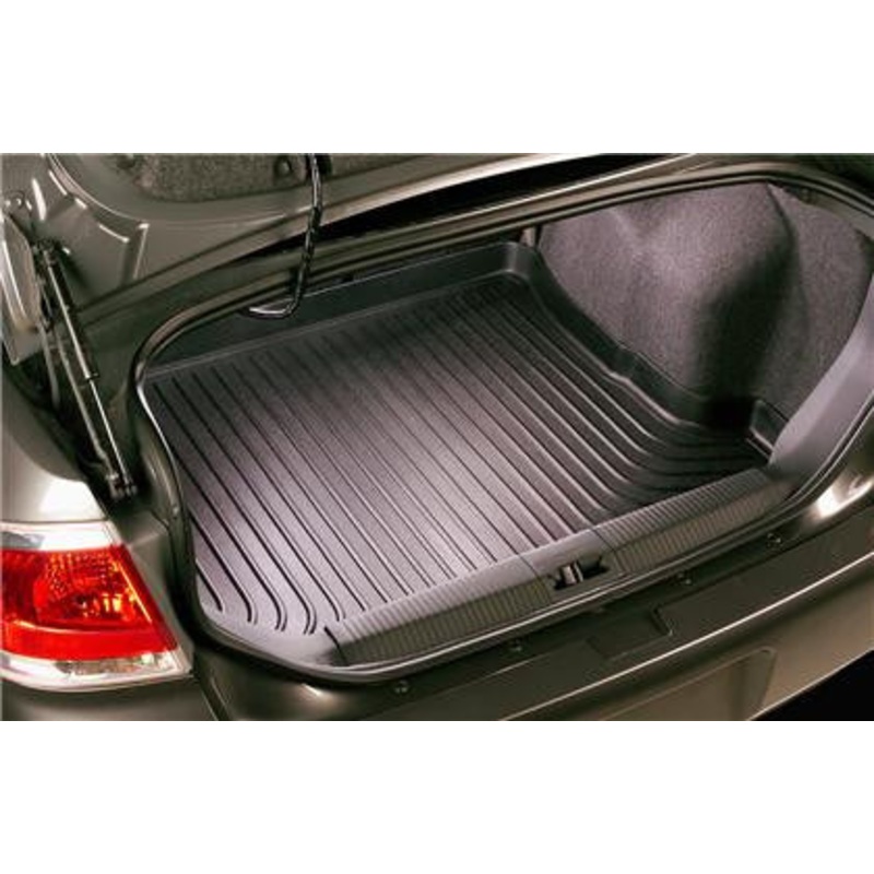 Husky Liners Ford Focus 5 Door Hatchback WeatherBeater Black Trunk Liner w/ OEM Subwoofer