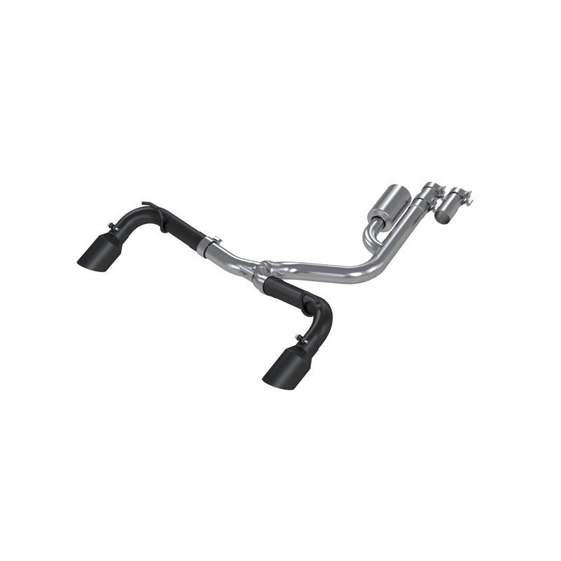 MBRP 2021+ Ford Bronco Sport (1.5L / 2.0L EcoBoost) 2.5in Res-Back Exhaust – Dual Rear – Alum. Steel Black