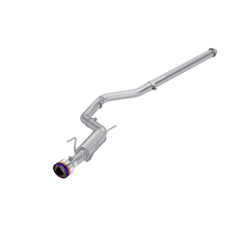 MBRP 2022 Subaru WRX 2.4L 3in Cat Back 5in OD Single Exit Single 304 SS tip – Aluminized Steel